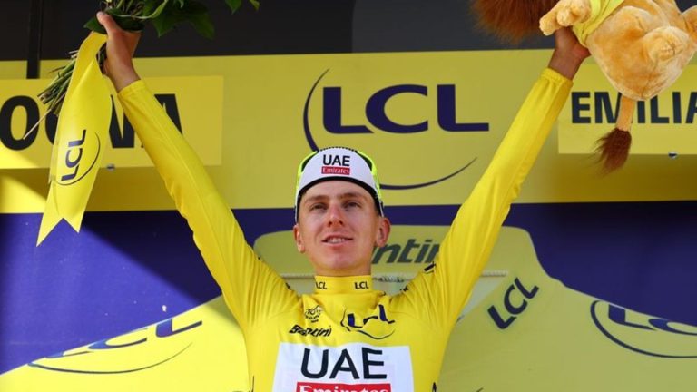 Tour de France: Pogacar über Gelbes Trikot überrascht: „Fühlt sich gut an“