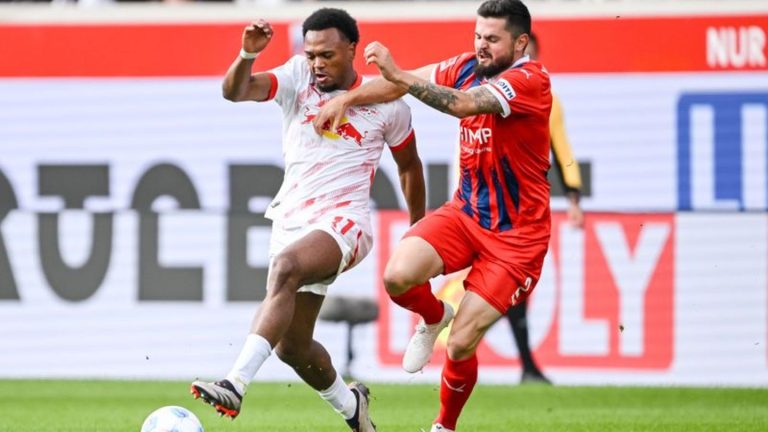 Fußball-Bundesliga: In der Liga läuft’s: Leipzig siegt dank Openda in Heidenheim