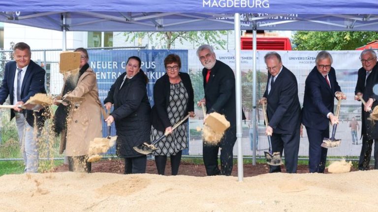 Gesundheit: Spatenstich für Großprojekt an Uniklinik Magdeburg