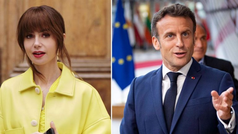 Netflix-Serie mit Lily Collins: Wandert sie nach Italien aus? Emmanuel Macron will um „Emily in Paris“ kämpfen