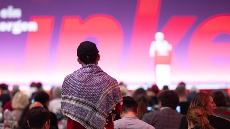 Parteien: Linke beschließt Kompromissantrag nach Nahost-Streit