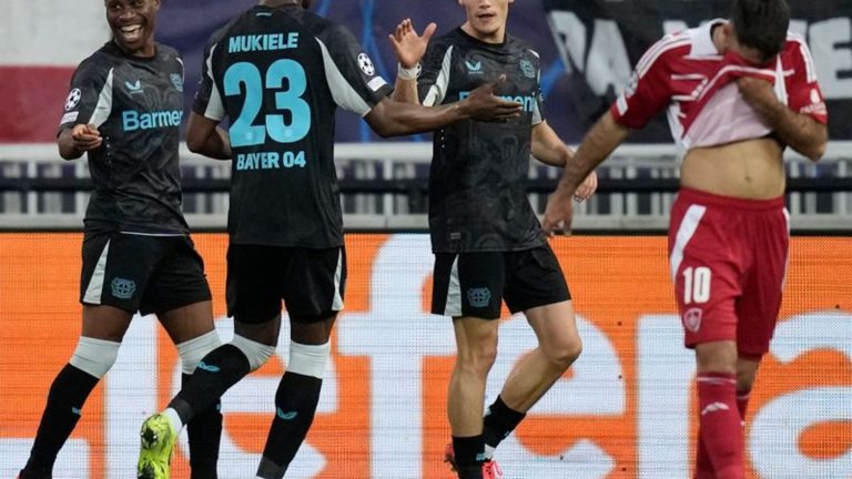 Champions League: Bayer verpasst beim 1:1 in Brest dritten Sieg