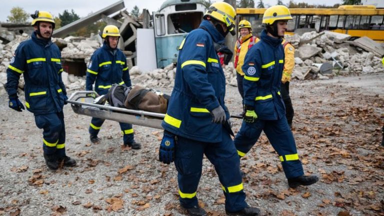 Übung „Magnitude“: Nordbaden probt die Erdbeben-Katastrophe