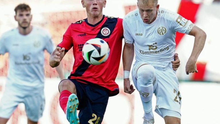 3. Fußball-Liga: Wehen Wiesbaden vergibt in Mannheim Platz 3