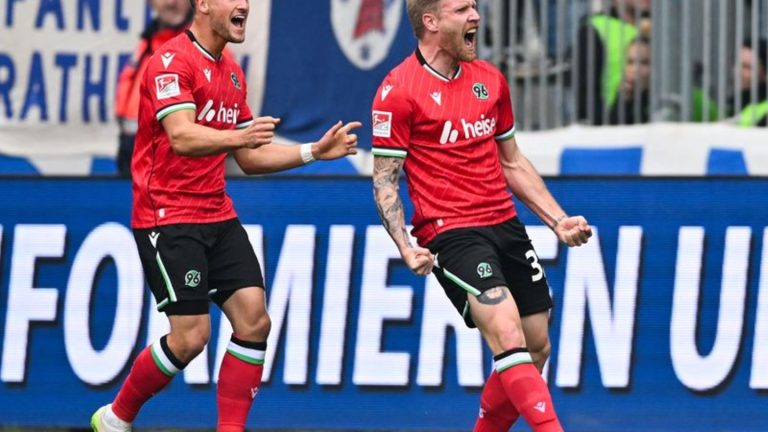 2. Fußball-Bundesliga: Hannover 96 bringt Magdeburg die erste Heimniederlage bei