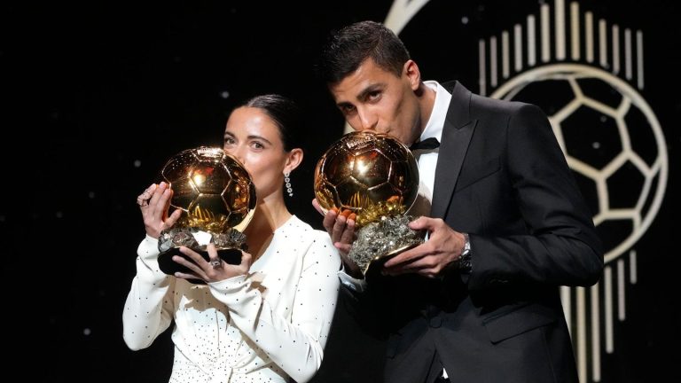 Ballon d’Or 2024: Rodri und Bonmatí als beste Fußballer ausgezeichnet