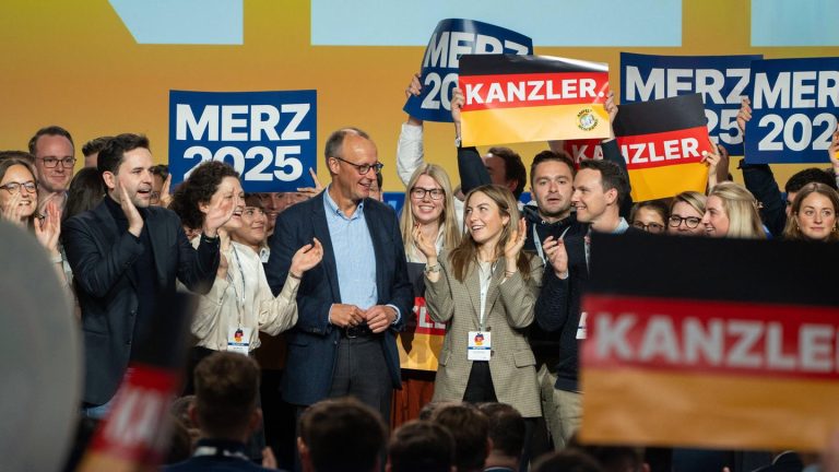 Deutschlandtag der Jungen Union: Ein NS-Vergleich überlagert die Rede von Friedrich Merz