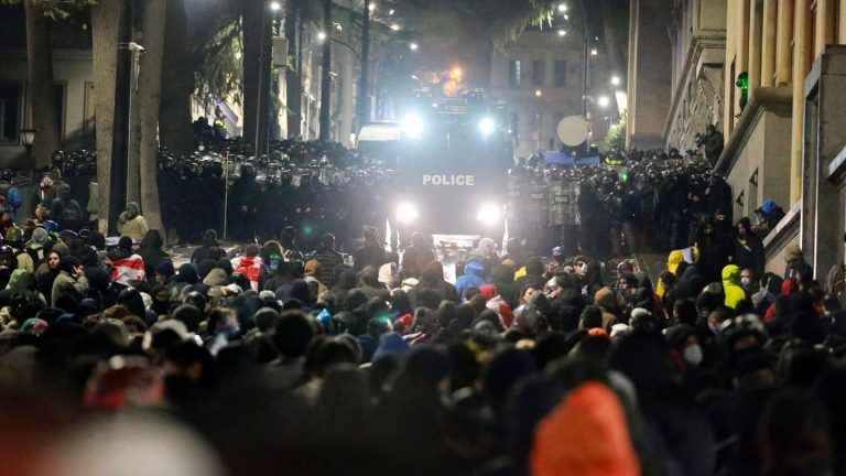 Demonstrationen: Georgiens Polizei meldet über 100 Festnahmen nach Protesten