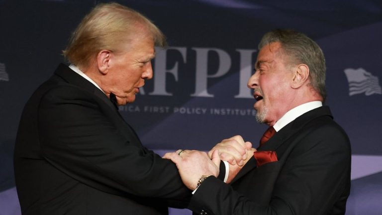 Action-Star : Sylvester Stallone vergleicht Donald Trump mit Jesus