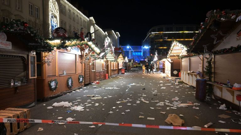 Anschlag auf Weihnachtsmarkt: Ministerpräsident Rhein: „Anschlag trifft uns ins Mark“