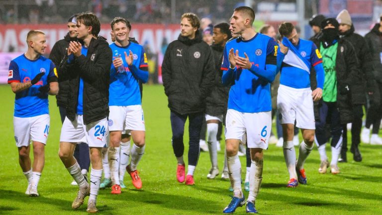 Fußball-Bundesliga: Torparty „surreal“: Kiel geht versöhnlich in Winterpause