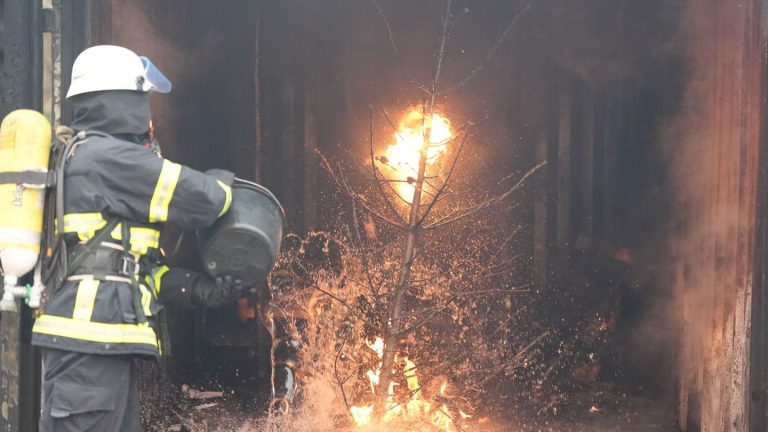 Brände: Weihnachtsbaum fängt Feuer – Frau wird verletzt