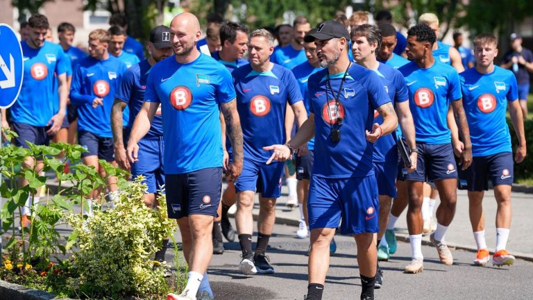 2. Fußball-Liga: Drei Rückkehrer: Hertha-Trainingsauftakt ohne Reese